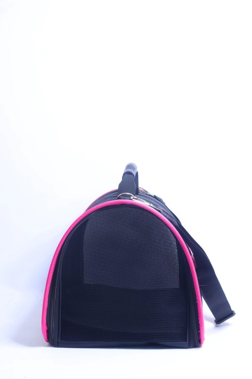 Migno Pet - 0542 220 38 06 | MİGNO Astra Fileli Model Kedi Köpek Taşıma Çantaları - Pembe